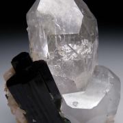 Elbaite, Aquamarine, Quartz