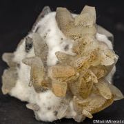 Calcite with Natrolite