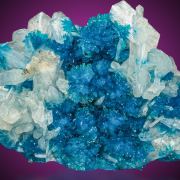 Cavansite  on Stilbite