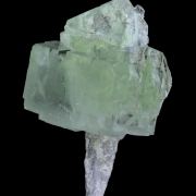 Fluorite with unusual edge modifications