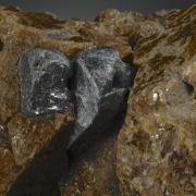 Spinel (very large crystals) with Sapphire