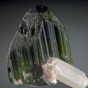 Elbaite with Quartz - classic USA