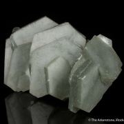 Calcite included by Hedenbergite