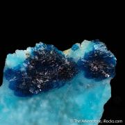 Veszelyite on Hemimorphite