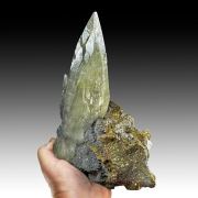 Calcite with Chalcopyrite, Galena