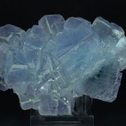 Fluorite with epimorphic Quartz after Calcite