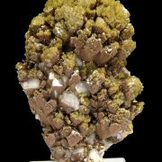 Mimetite, calcite