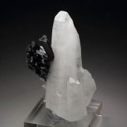 HUBNERITE, QUARTZ