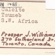 Calcite (Fluorescent) with Duftite