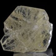 Chrysoberyl - gemmy twin crystal, Northeastern USA 