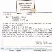 Copper with Quartz and Malachite