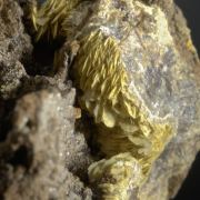 Nadorite - well-crystalized, vintage from type locality