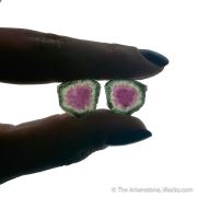 Elbaite Tourmaline (1980s) (8.09 ct & 7.95 ct)