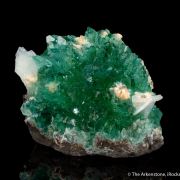 Fluorapophyllite with Stilbite