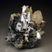 GALENA, CALCITE