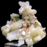 Fluorapophyllite, heulandite, stilbite