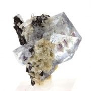 Fluorite + Ferberite.