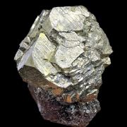 Pyrite, hematite ELBA – OLD LABEL