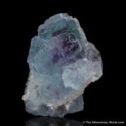 Fluorite (phantom) with Dolomite