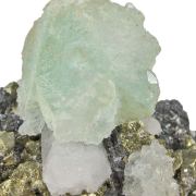 Fluorite With Chalcopyrite