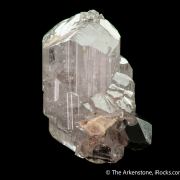 Phenakite with Smoky Quartz