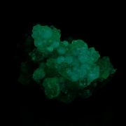 OPAL HYALITE and ARAGONITE - Kopasz Hill, Tarcal, Zemplen Mounts , Hungary (fluorescent)