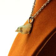 Raw Opal Necklace. 9.19 ct.