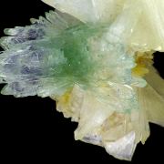 Stilbite, fluorapophyllite, heulandite