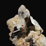 Cassiterite with Quartz