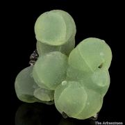 Prehnite on Epidote