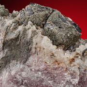 Sphalerite  on Amethyst