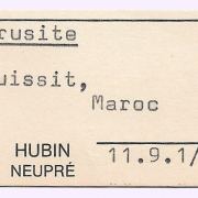 Twinned Cerussite