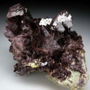 Axinite with Quartz
