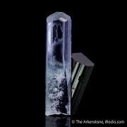 Beryl var. Aquamarine with Schorl