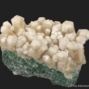 Plumboan Aragonite var. Tarnowitzite (fl)