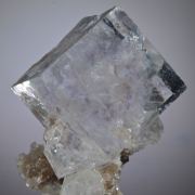 Fluorite on Quartz and Muscovite