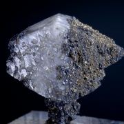 Anglesite with sulfide inclusions