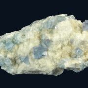 Fluorite on Quartz