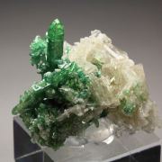 gem VESUVIANITE var. CHROMIAN, DIOPSIDE