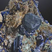Azurite, Malachite etc