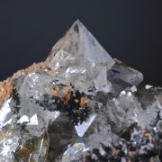 Datolite, Sphalerite and Cumberland habit Quartz