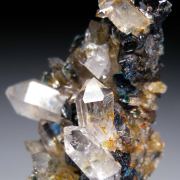 Lazulite with Quartz