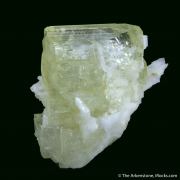 Amblygonite (twinned) with Albite