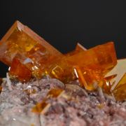 Wulfenite with Mimetite