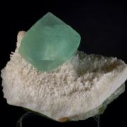 Fluorite on Quartz