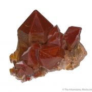 Quartz included by Hematite