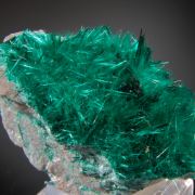 Brochantite (exceptional acicular crystals)
