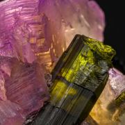 Apatite with Tourmaline