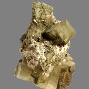 Adularia with Chlorite and Apatite.