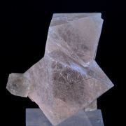 Pink Fluorite with inclusions